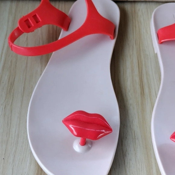 Zhoelala kiss silicone summer sandals size 40 US 10 NWOB - Picture 3 of 7
